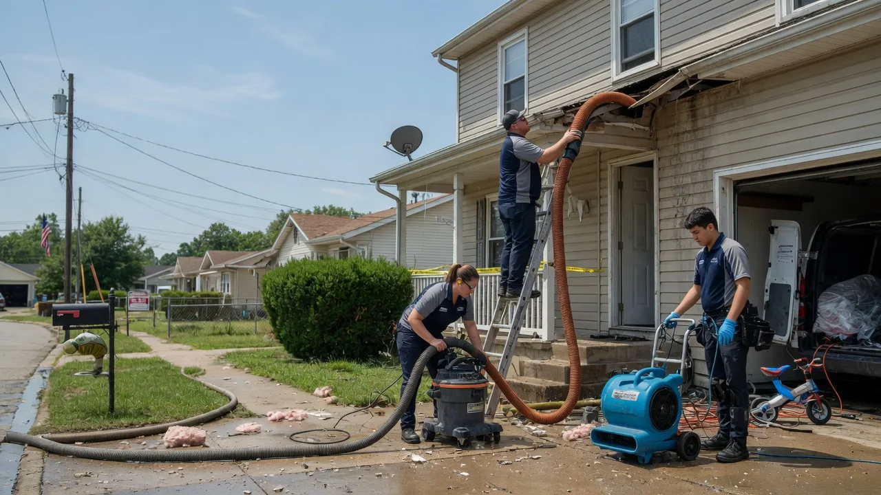 Water Damage Restoration in Dallas City, IL near me